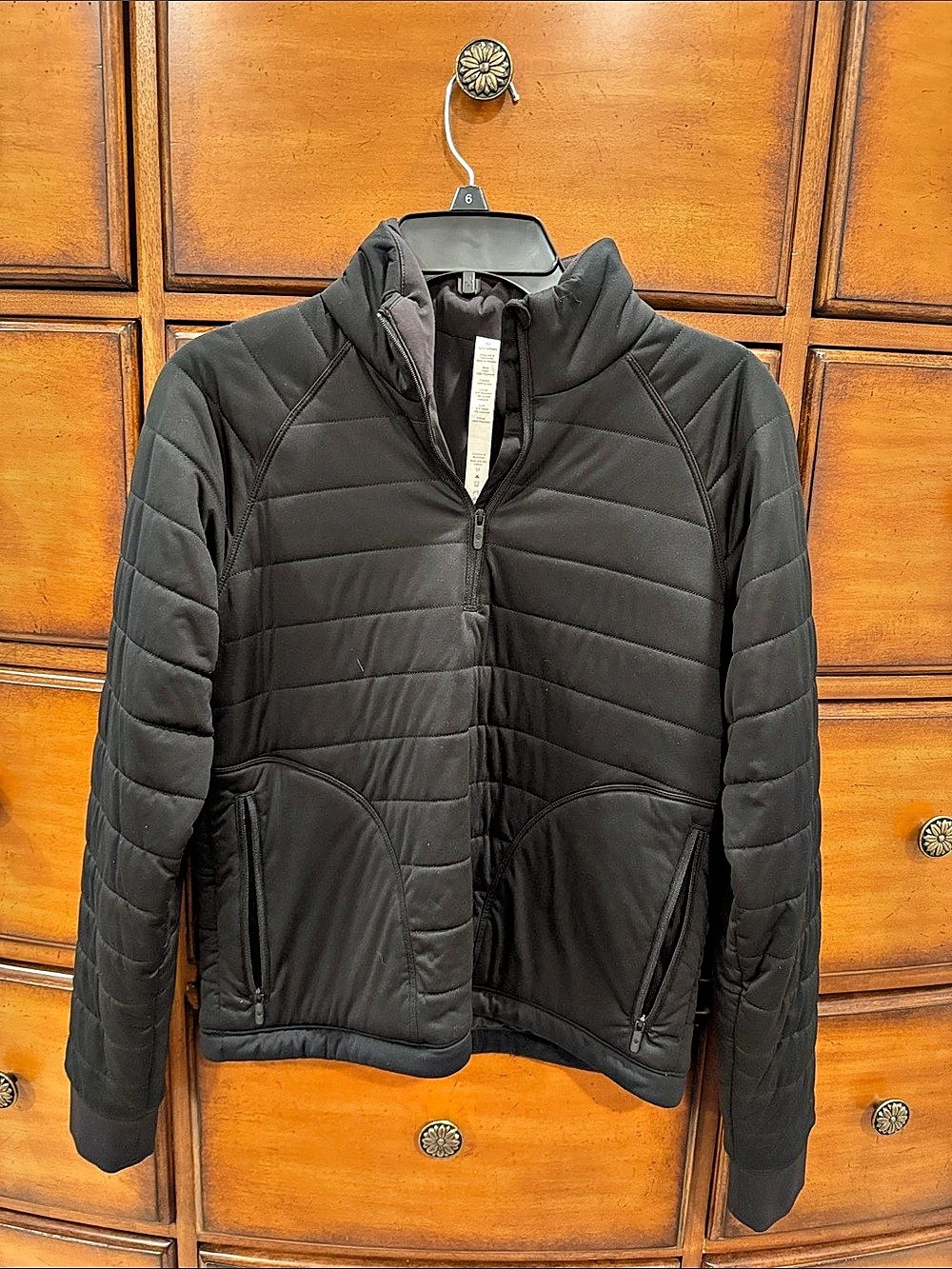 lululemon Jacket Puffer Black Size 6